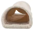 Weiteres Produktbild Plüschtunnel für Nagetiere 27 × 21 × 80 cm, 2 verstärkte Ausgänge, beige