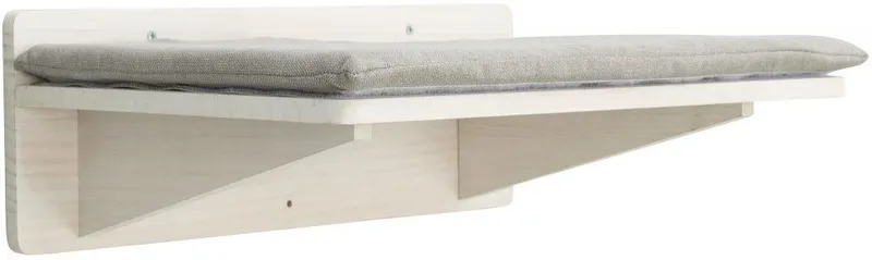 Hauptproduktbild Podesta s polštářem, prvek na stěnu, 50 x 17,5 x 36,5 cm, bílá