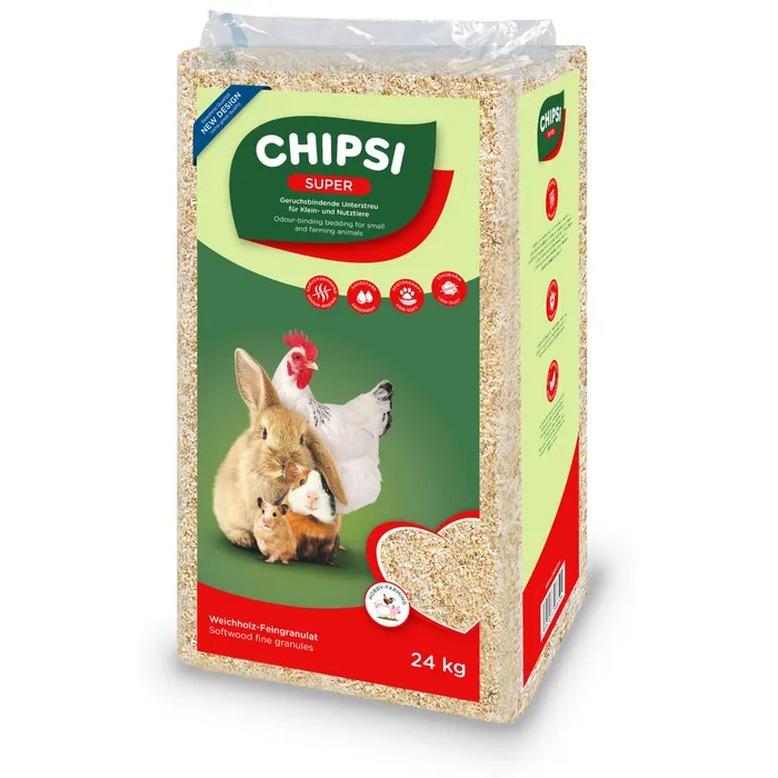 Hauptproduktbild Podestýlka CHIPSI SUPER / TIERWOHL SUPER 24 kg