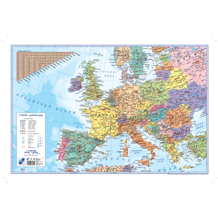 Hauptproduktbild Podložka na stůl 60x40cm Evropa