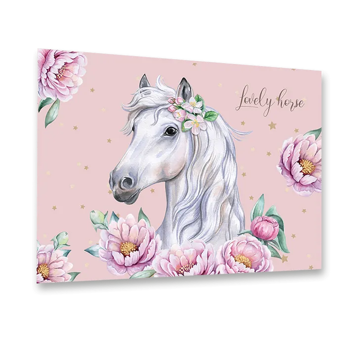Hauptproduktbild Podložka na stůl 60x40cm kůň romantic