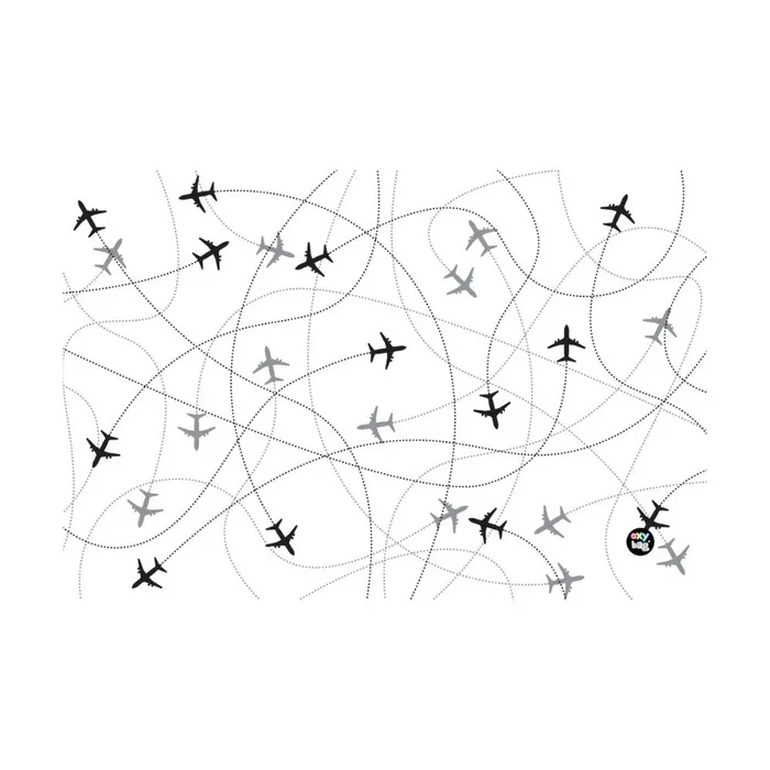 Hauptproduktbild Podložka na stůl PP 60x40cm Planes