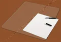 Weiteres Produktbild Untersetzer, transparent, 648 x 509 mm, PANTA PLAST