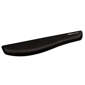Podložka pod klávesnici Fellowes PlushTouch, ergonomická, pěnová, černá, 47.5x6.2 cm, 1.5