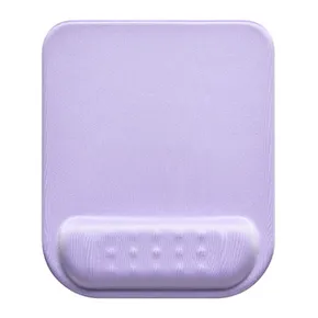 Podložka pod myš a zápěstí, Powerton Ergoline Pastel Edition, ergonomická, fialová, pěnov