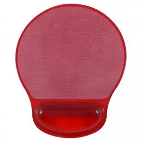 Mauspad, ergonomisch, Gel, rot, Logo, für,s Foto