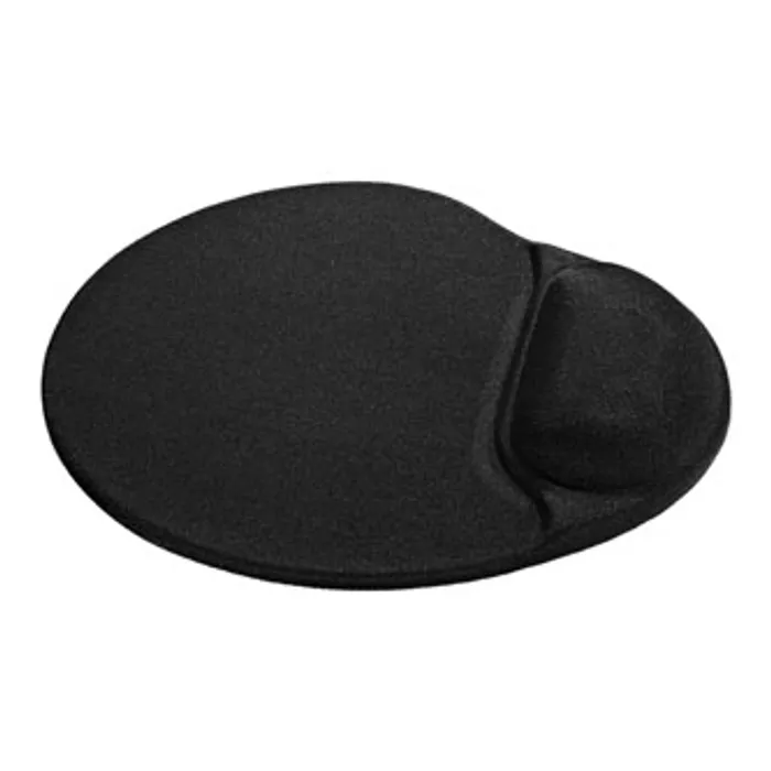 Hauptproduktbild Podložka pod myš, polyuretan, černá, 26x22.5cm, 5mm, Defender, lycrový povrch