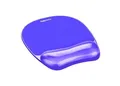 Mauspad mit Gel-Handballenauflage, FELLOWES "Crystals Gel", lila