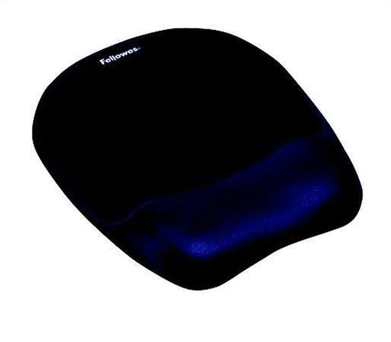 Hauptproduktbild Podložka pod myš s pěnovou opěrkou zápěstí, FELLOWES "Memory Foam", safírová