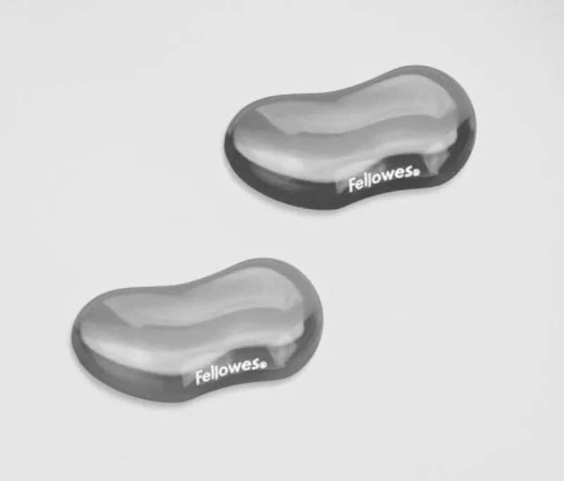 Hauptproduktbild Podložka pod zápěstí CRYSTAL, ergonomická, gelová, modrá, Fellowes