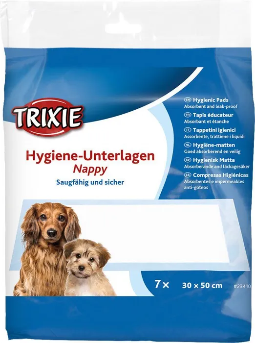 Hauptproduktbild Podložky pro štěňata - pleny 30 x 50 cm, obsah: 7 ks