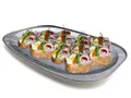Catering-Platte (ALU) oval 33,3 x 23,3 cm [10 St.]