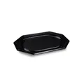 Catering-Platte (rPET) oval schwarz 35 x 24,7 cm [10 St.]