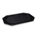 Catering-Platte (rPET) oval schwarz 54 x 36 cm [10 St.]