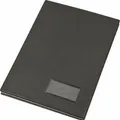 Weiteres Produktbild Unterschriftenbuch, schwarz, Kunstleder, A4, 20 Blatt, Karton, VICTORIA