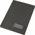 Unterschriftenbuch, schwarz, Kunstleder, A4, 20 Blatt, Karton, VICTORIA