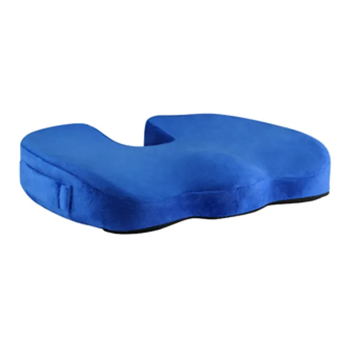 Hauptproduktbild Podsedák, pod hýždě, ergonomický, modrý, paměťová pěna, Powerton