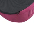 Weiteres Produktbild Podsedák, pod hýždě, ergonomický, vínově červený, paměťová pěna, Powerton