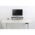 Bodenständer unter Monitor, schwarz, 20 kg Gewicht, Powerton, ergo