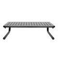 Weiteres Produktbild Bodenständer unter Monitor, schwarz, 20 kg Gewicht, Powerton, ergo