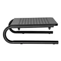 Bodenständer unter Monitor, schwarz, 20 kg Gewicht, Powerton, ergo