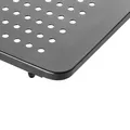 Bodenständer unter Monitor, schwarz, 20 kg Gewicht, Powerton, ergo