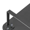 Bodenständer unter Monitor, schwarz, 20 kg Gewicht, Powerton, ergo