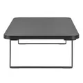 Bodenständer unter Monitor, schwarz, 20 kg Gewicht, Powerton, ergo