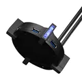 Weiteres Produktbild HZ-04, 4x USB 3.0 HUB, schwarz, Marvo