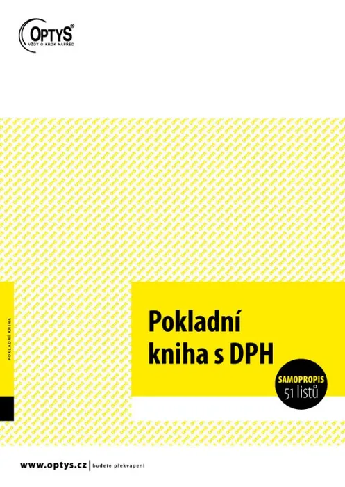 Hauptproduktbild Pokladní kniha A4, samopropisovací 1014