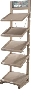 Regal-Snackbar, S: 53 x 185 x 44,5 cm