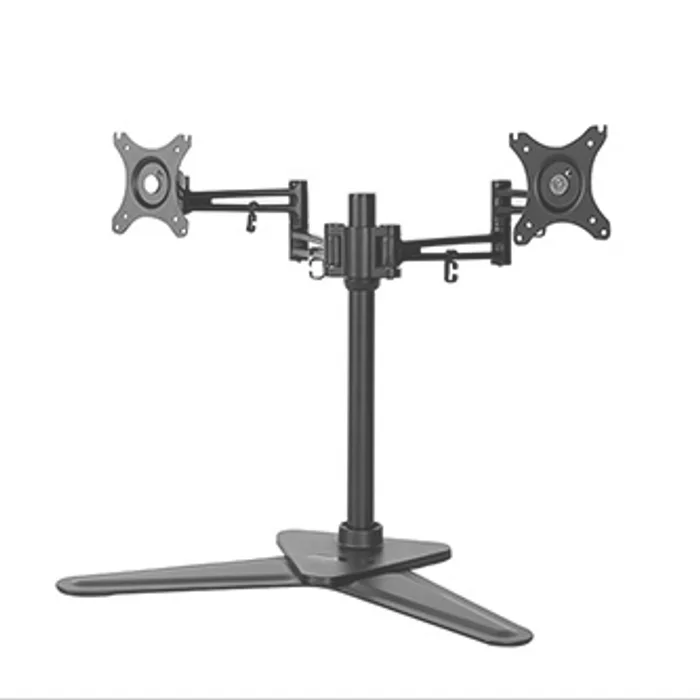 Hauptproduktbild Polohovatelný držák pro 2 monitory, 10KG, volně stojící, 17"-30", 75x75/100x100