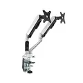 Für 2 Monitoren, 2-9KG, 17"-30", USB HUB + Jack, 75x75/100x100, grau