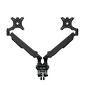 Für 2 Monitoren, 2-9 Kg, 17"-32", USB HUB, 75x75/100x100, schwarz