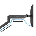 Weiteres Produktbild Polohovatelný držák ULTRADESK BRANCH Single pro monitor, 10KG, svorka a průchodka stolu,