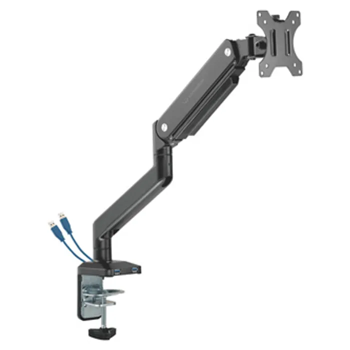 Hauptproduktbild Polohovatelný držák ULTRADESK BRANCH Single pro monitor, 10KG, svorka a průchodka stolu,