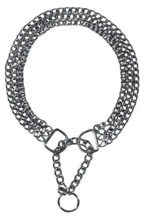 Hauptproduktbild Polostahovací obojek trojřadý M-L:45cm/2,5mm