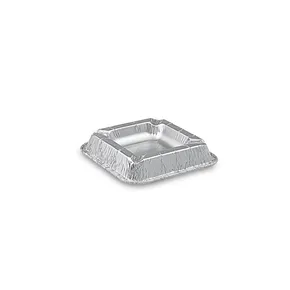 Aschenbecher (ALU) 12,6 x 12,6 x 2,2 cm [100 St.]