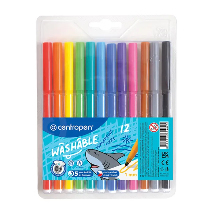 Hauptproduktbild Popisovač 7790 sada 12 barev (fixy)