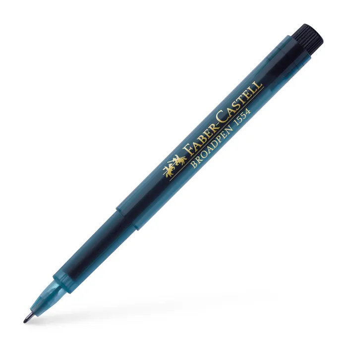 Hauptproduktbild Popisovač Broadpen 1554, černá Faber Castell 155499