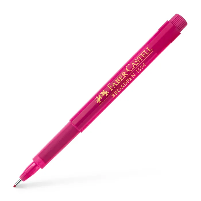 Hauptproduktbild Popisovač Broadpen 1554, růžová Faber Castell 155428