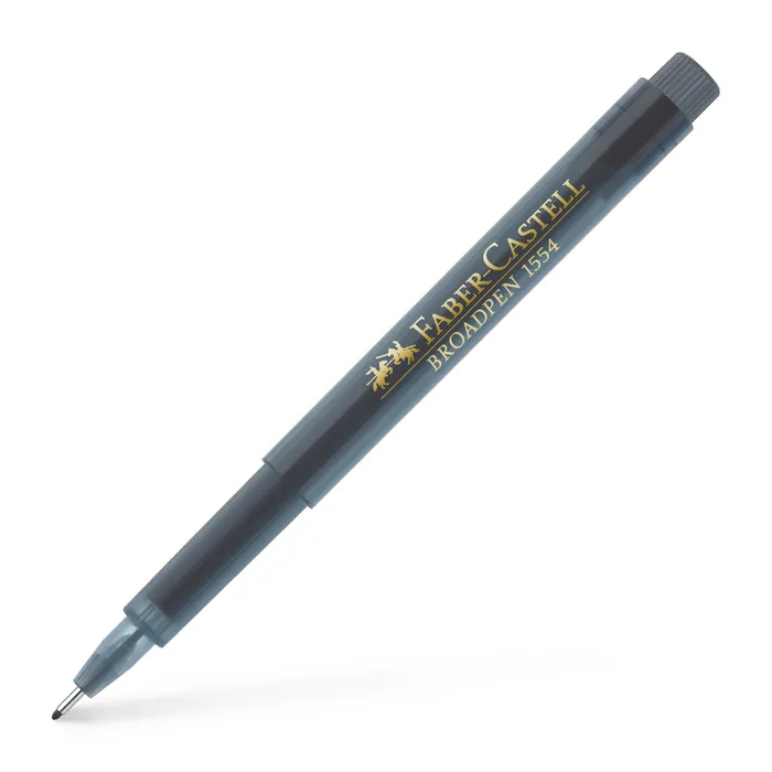 Hauptproduktbild Popisovač Broadpen 1554, šedá Faber Castell 155435