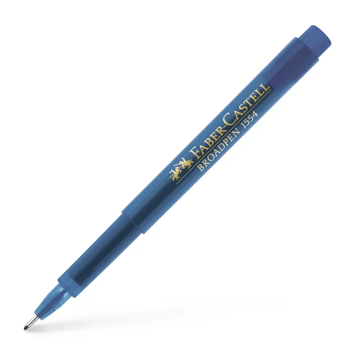 Hauptproduktbild Popisovač Broadpen 1554, tmavě modrá Faber Castell 155447