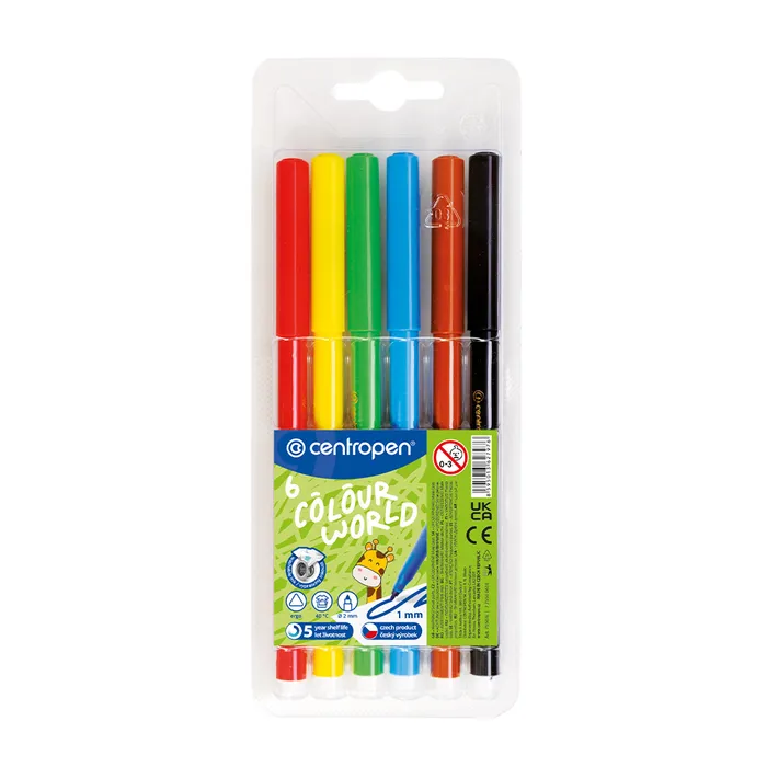 Hauptproduktbild Popisovač CENTROPEN 7550 sada 6 barev (fixy)