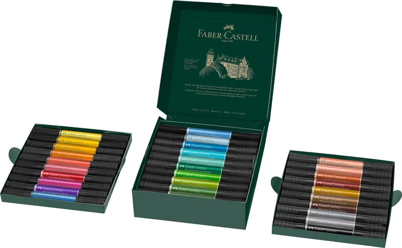 Hauptproduktbild Popisovač Faber-Castell 162030 Pitt Artist Pen Dual Marker sada 30 ks