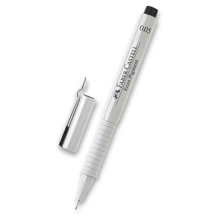 Hauptproduktbild Popisovač Faber-Castell Ecco Pigment - černý 0,05 mm