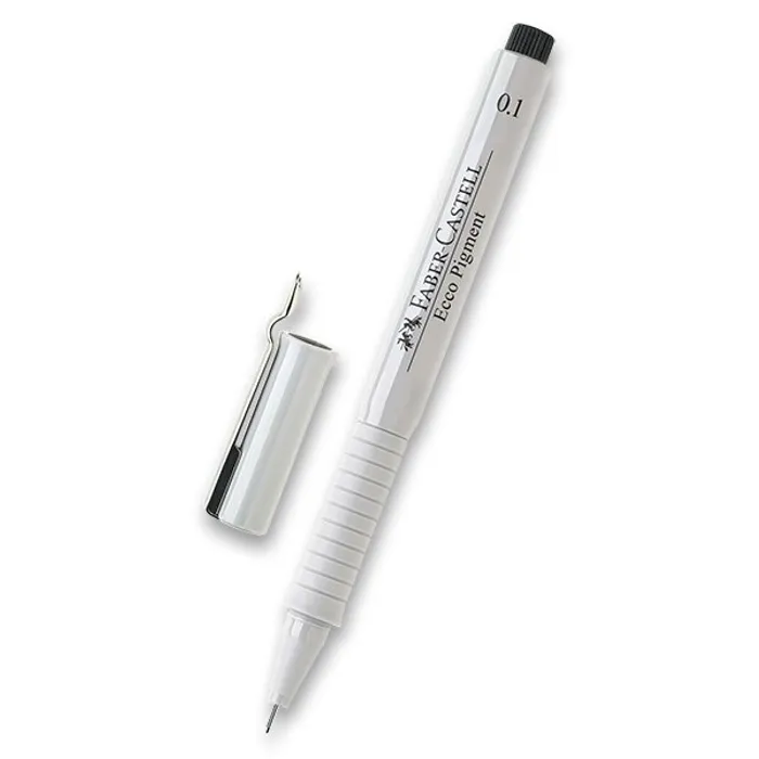 Hauptproduktbild Popisovač Faber-Castell Ecco Pigment - černý 0,1 mm
