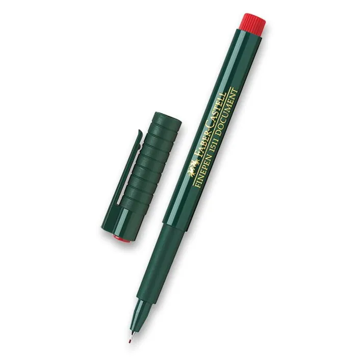 Hauptproduktbild Popisovač Faber-Castell Finepen 1511 červený