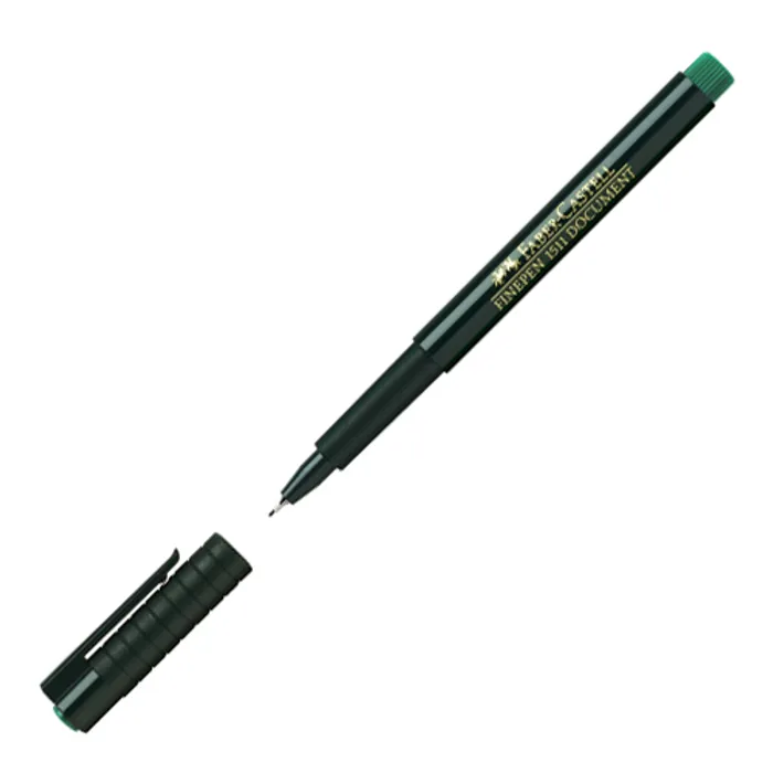 Hauptproduktbild Popisovač Faber-Castell Finepen 1511 zelený