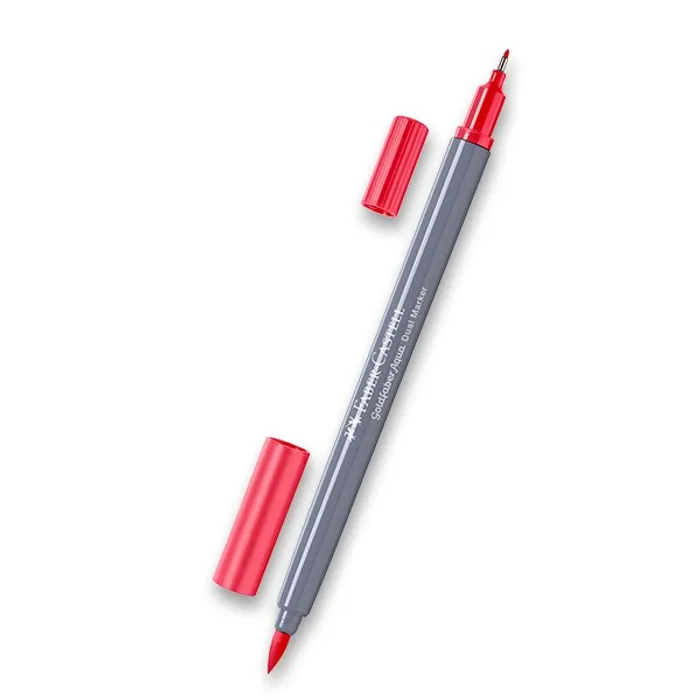 Hauptproduktbild Popisovač Faber-Castell Goldfaber Aqua Dual Marker brilantní červená, 122